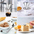 Pour Over Coffee Dripper, Professional Stainless Steel Filter, Paperless Reusable with Spoon and Silicone Tray
