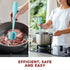 Premium Meat Chopper - Hamburger Chopper, Heat Resistant Masher for Ground Beef, Ground Turkey, Nylon Tool and Meat Fork