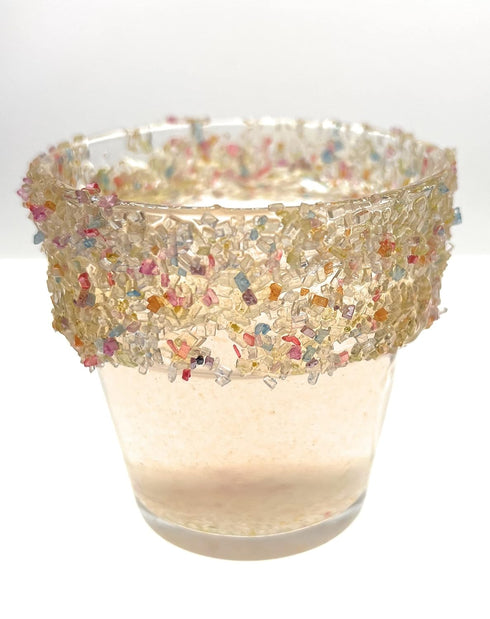 Rimming, (4 Snowy River Pride Mix Cocktail Sugar - Vibrant Naturally Colored Rainbow Sugar for Cocktail Baking