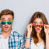 Gejoy 30 Pieces Mermaid Party Favors, Mermaid Silicone Wristband Bracelets for Under The Sea Birthday Party Supplies