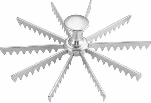 Winware Aluminum 10-Cut Pie and Cake Marker