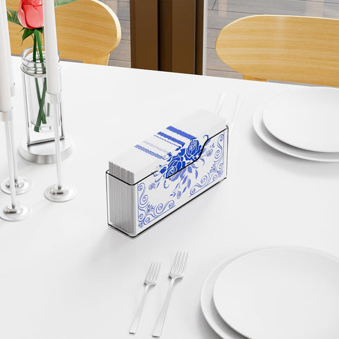 Bathroom,9 Inch Cq acrylic Guest Towel Holder for Vertical Clear Napkin Holder for Disposable Guest Towel,Modern