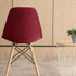 Pack 4 Armless of Velvet Mid Century Modern Dining Chair Covers, Chair Cover,Living Room Side Chair Slipcovers