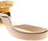 Cosmos Curtain Tieback Flower Clips Buckle Holder with Artificial Crystal and Stretchable Wire Rope (Golden Tone)