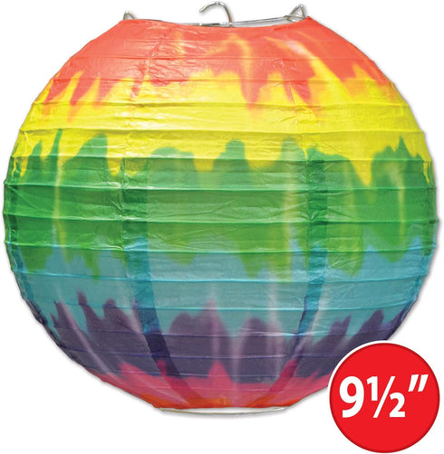 Beistle Tie Dye Lanterns