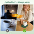3-Temp Settings, VOBAGA Coffee Mug Warmer for Desk with Auto Shut Off & Coffee Cup Warmer with Smart Safety Alert Home