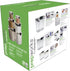Set 6- Progressive ProKeeper Baker's Airtight Kitchen Storage Canister Container for Flour, Sugar & More, Keeps