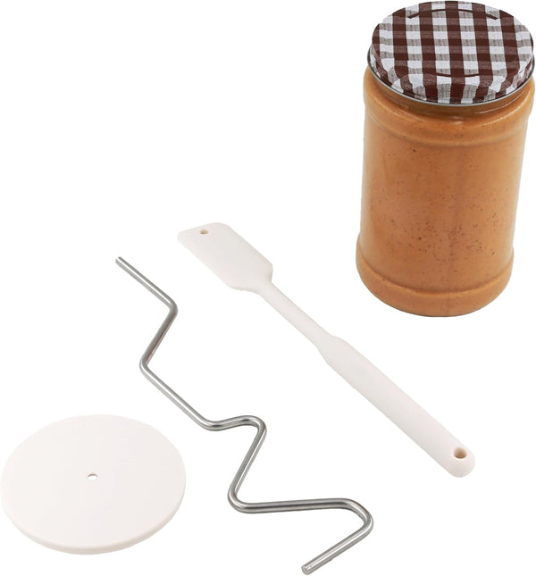 Lervont Natural Peanut Butter Stirrer Kit | Fits 16 - 26 OZ Jars