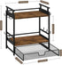 3 Countertop, 12 Coffee Bar Organizer, Tier Coffee Station Organizer for Mug Cup Holder Stand with Hooks, with K Cup