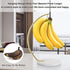 Countertop Livabber Banana Holder with Marble Base, Metal Banana Hanger Modern Tree Stand with Hook, Stylish Banana