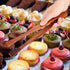 Fdit Wooden Barbecue Tongs, BBQ Clip Buffet Food Tongs, Kitchen Clamp Serving Tool
