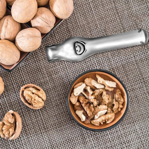 304 TJ POP Chestnut Cutter, Stainless Steel Chestnut Cracker, Portable Chestnut Opener Clip Peeler, Multifunctional