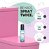 Summer Sea Before & After You Go Toilet Spray, 2oz Portable Odor Eliminator for Travel