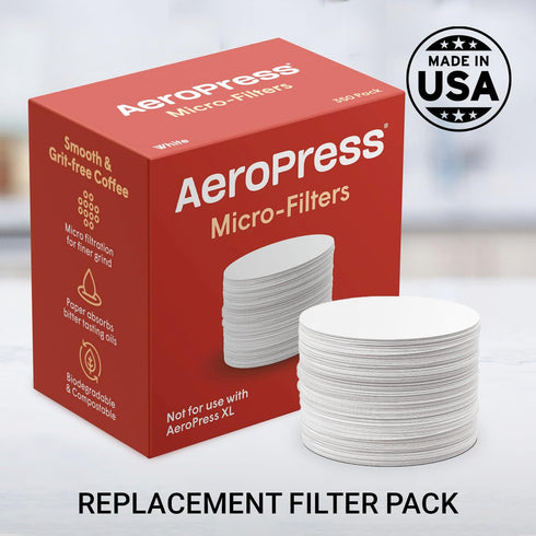 AeroPress Replacement Filter Pack, Microfilters for Coffee Maker, 350 Count