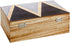9.5 5.9 3.2 Pack 1, Juvale Wooden Box with Hinged Lid - Jewelry Storage for Rings & Trinkets - Decorative Storage Box