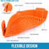 Zulay Silicone Pot Strainer - Adjustable Snap On Strainer for Most Pans & Pots, Food Grade, Heat Resistant, Colander