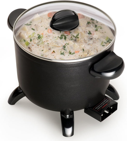 Presto 06006 Kitchen Kettle Multi-Cooker/Steamer, Black