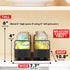 7.7" x10.8 x4 2 1-Tier SpaceAid Pull Out Spice Rack Organizer for Cabinet, Heavy Duty Slide Out Seasoning Kitchen