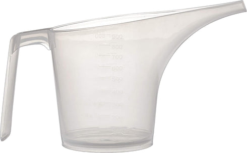 Fox Run Easy Pour Measuring Cup, 3.5, Clear Plastic with Funnel Spout
