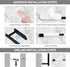 Kaishun Paper Towel Holder Under Cabinet, Self Adhesive or Drilling Paper Towel Holder, for Kitchen, Bathroom, Pantry