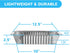 MontoPack Half Size Aluminum Foil Pans, 9x13 Tins for Cooking, Baking & Catering | Heavy Duty Disposable Cookware (20
