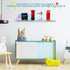Maitys (2 Rainbow Iridescent Acrylic Shelves Floating Wall Ledge Bookshelf Wall Mounted Shelf Display Organizer