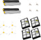 Extractor Roller Side Brushes & Hepa Filters Kit for iRobot Roomba 800 900 Series, Vacuum Replacement Parts