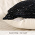 GIKKEARL 18x18 1pc Textured Boucle Pillow Covers Neutral Striped Throw Pillows Soft Modern Farmhouse Pillow Cases