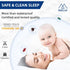 King Mattress Protector, Waterproof Quilted Mattress Pad, Fitted Deep Pocket 8"-21", Breathable Noiseless Soft Cooling