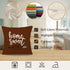 YCOLL Pillow Covers 18x18 Set of 4, Modern Decorative Linen Fabric Pillow Case for Couch Bed Car, Coffee