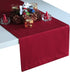 Akutana Red Table Runner 90 inch, Outdoor Dining Table Runners, Burgundy Waterproof Long