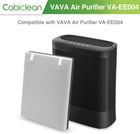 Cabiclean 2 Pack VA-EE004 True HEPA Replacement Filter for VAVA VA-EE004 and LEVOIT Vital 100 Air Purifier