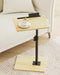 Masupu Sofa Arm Tray Table - 360 Swivel Height Adjustable End Table,