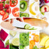 4 Pcs Kids Knife Set, Nylon Kitchen Knife with Crinkle Cutter, Plastic Toddler Chef Knife for Real Cooking