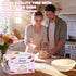 Set Beginner Sourdough Starter Kit, Sourdough Bread Baking Supplies, Banneton Bread Proofing Basket with Glass