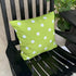 Poise3EHome Outdoor Throw Pillow Covers Set of 2, Waterproof Decorative Pillow Covers for Couch, 18X18 Inches, Green