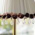 20pcs 38mm Crystal Loquat Shape Chandelier Replacement,Hanging Clear Glass Crystals for Chandelier,Crystal Prisms Beads