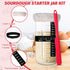 EWFEN Sourdough Starter Kit with Round & Oval Banneton, Complete Sourdough Bread Baking Supplies, Bread Proofing Basket