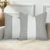 Farmhouse Pillow Covers 18x18, Boho Modern Accent Square Throw Pillow Covers Set