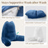 21-Inch, Sasttie Reading Pillow, Pillows for Reading or Relaxing Ergonomic Support for Head, Neck, Back, and Lumbar
