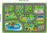 78.7"X 59", 78.7X 59 INCH) Kids Car Playmat Kids Rug for Playroom Car Mat Town City Road Traffic Rugs, Play Mat