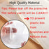 20 Pack 4''x 4'' 4'' Set Packaging x Clear Candy Apple Boxes with Hole and Sticks Food Grade Plastic Clear Caramel