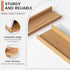 Set 4, 24 Inch FLYJOE Floating Picture Ledge Shelves for Wall of Wall Shelves with Lip Long Large Nursery Book Shelf
