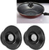 Pot Lid Knob Vent Replacement Handles for Universal Electric Frying Pan, Glass Handle Stock, Stainless Steel 2Pc