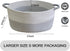 Medium Rope Basket with Handles, Medium Storage Basket, 17" L x 12.5" W x 8.5" H, Home Decor Basket, Towel Basket, Book