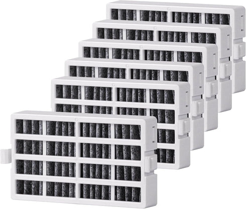 Refrigerator Air Filter Replacement for Whirlpool, W10311524, FreshFlow Activated Carbon Filter (6 Pack)