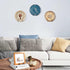 4 Pack 5 Inch Wall Mount Plate Display Hanger, Wall Easel Holder, Tabletop Plate Stand for Decorative Plates, Arts