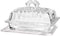 Glass Butter Dish with Top Arch Handle Lid | Contain 24oz Butter