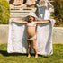 1-6 Little Unicorn Hooded Bath Towel | Absorbent Cotton & Terry Blend | Larger Size for Baby & Toddlers, Years (Pressed
