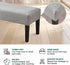 FUANGUI Waterproof Bench Cover, Stretch Jacquard Dining Bench Cover for bedrooms, Living Rooms, Kitchens, Protector